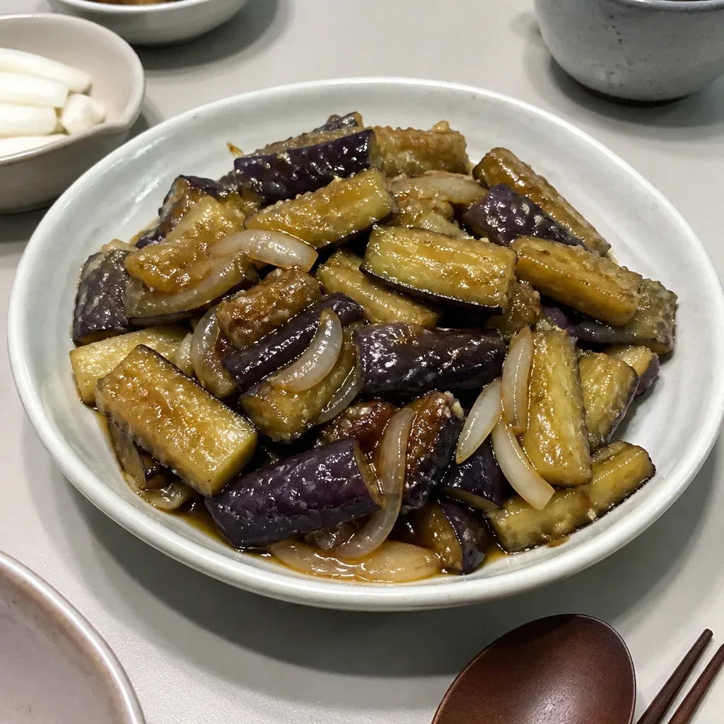 ライスペーパーなすのフライ なすのタンスユク