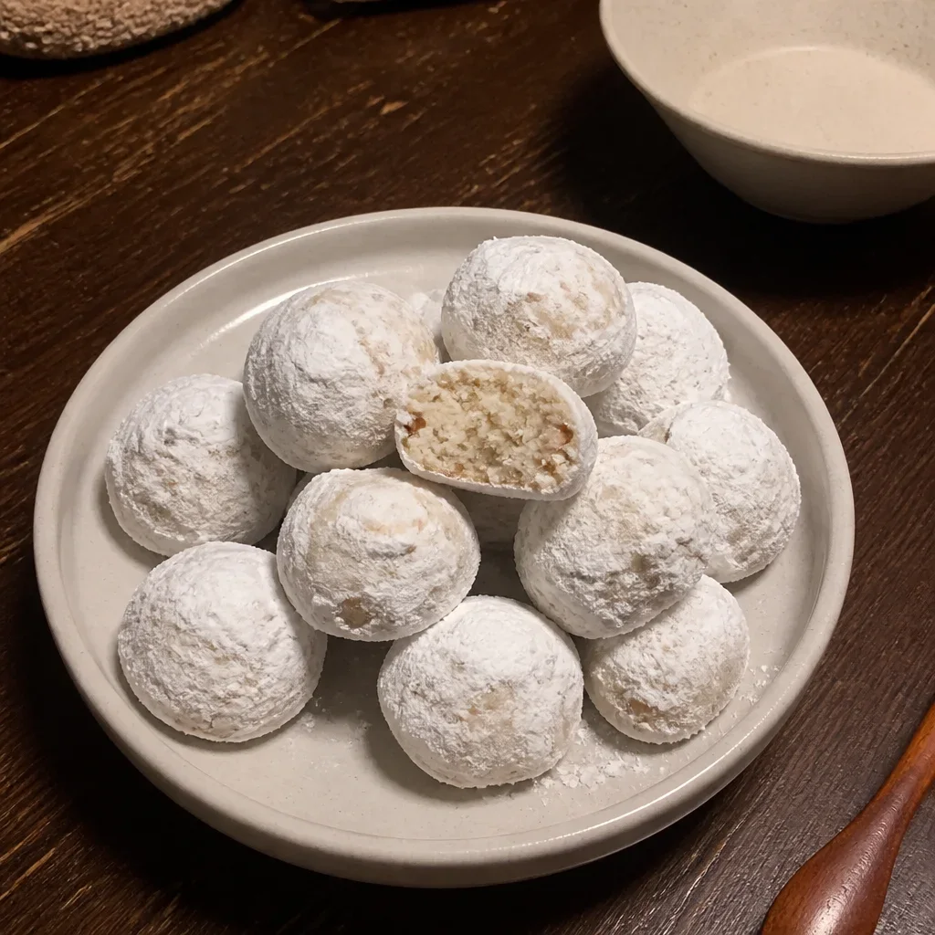甘く崩れるメキシカンウェディングクッキー