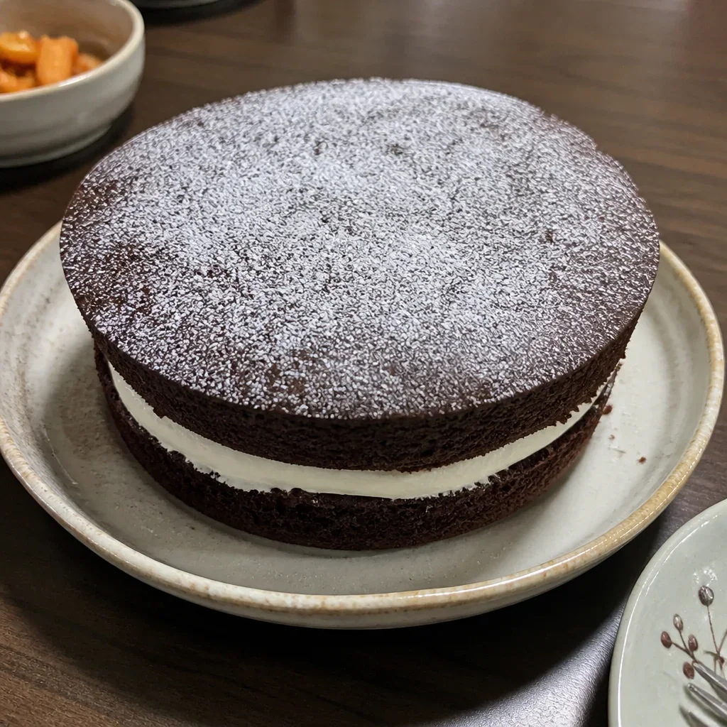 カボチャのチョコレートケーキ
