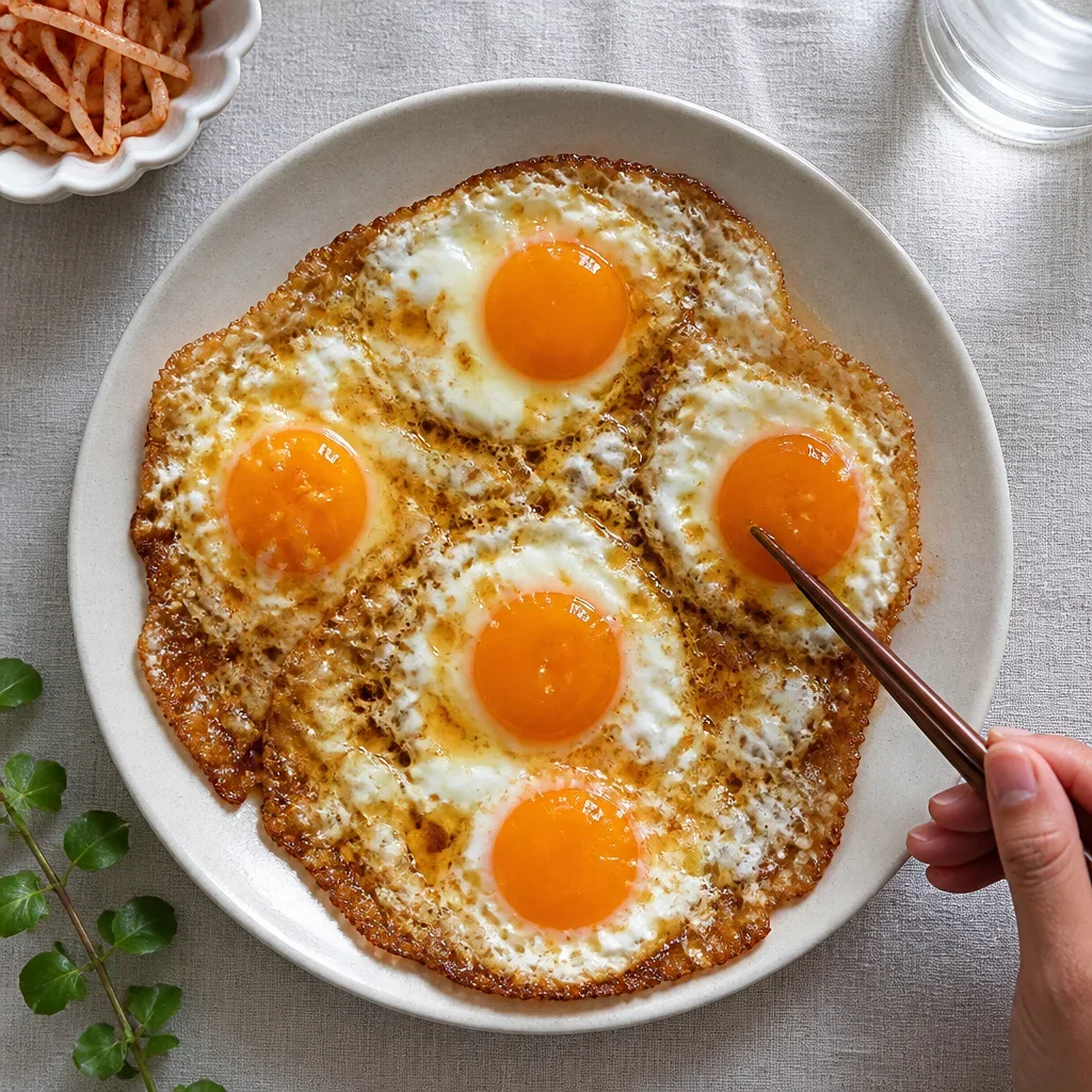 ペク・ジョンウォンのエゴマ油の目玉焼き