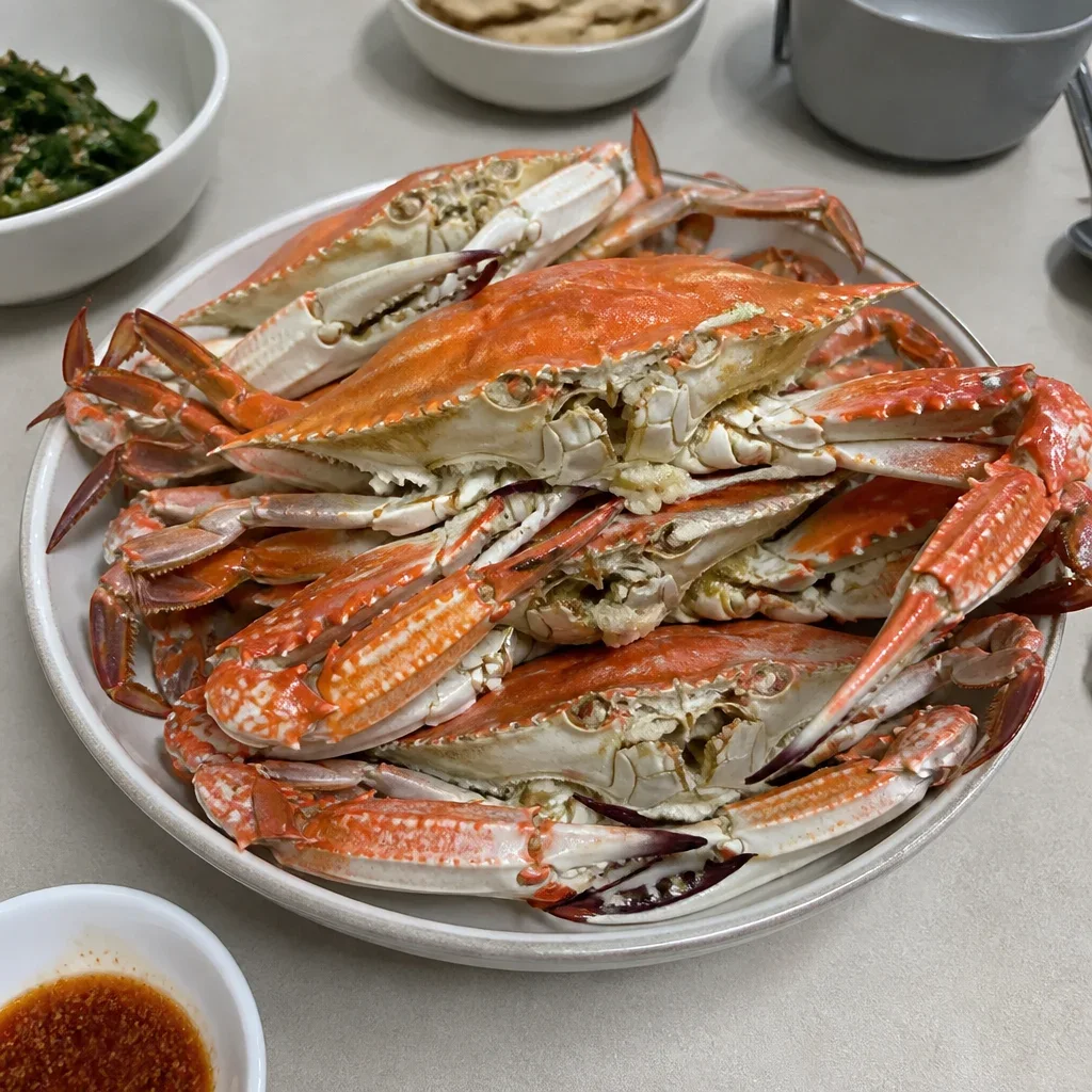 ワタリガニの蒸し物 簡単に美味しく
